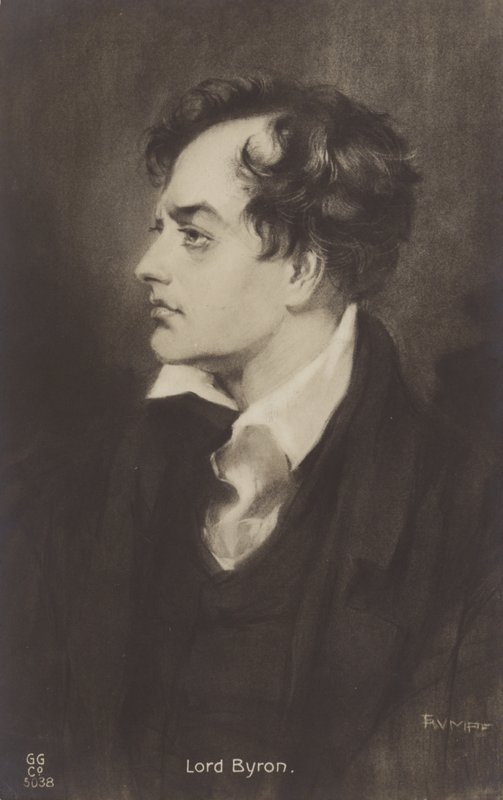 Lord Byron (1788-1824), angol költő alkotó: English School