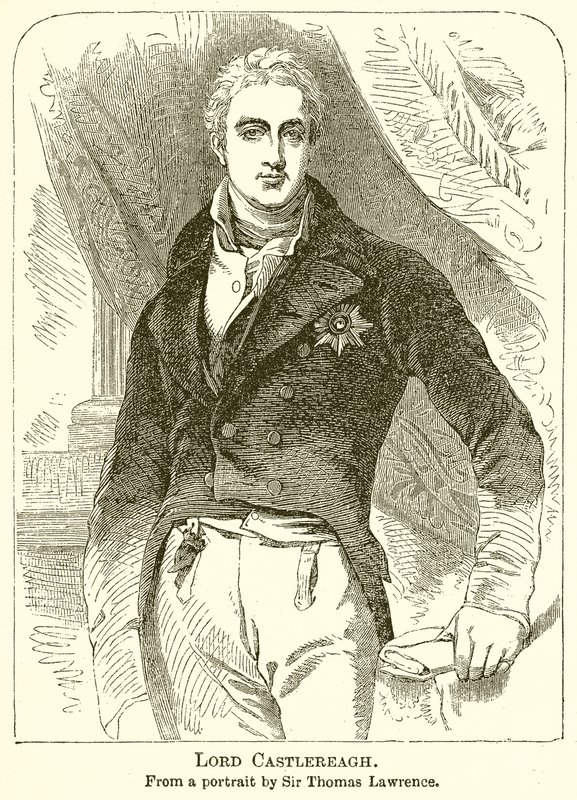 Lord Castlereagh alkotó: English School