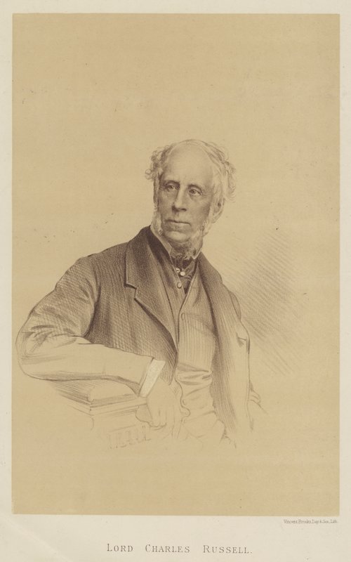 Lord Charles Russell (litho) alkotó: English School