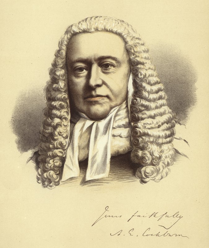 Lord Cockburn főbíró alkotó: English School