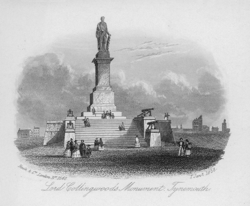 Lord Collingwood emlékműve, Tynemouth alkotó: English School