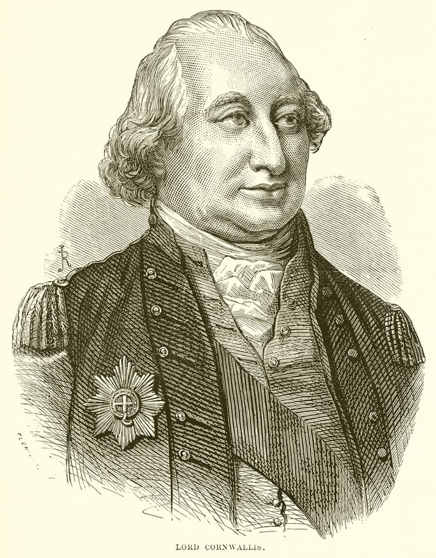 Lord Cornwallis alkotó: English School