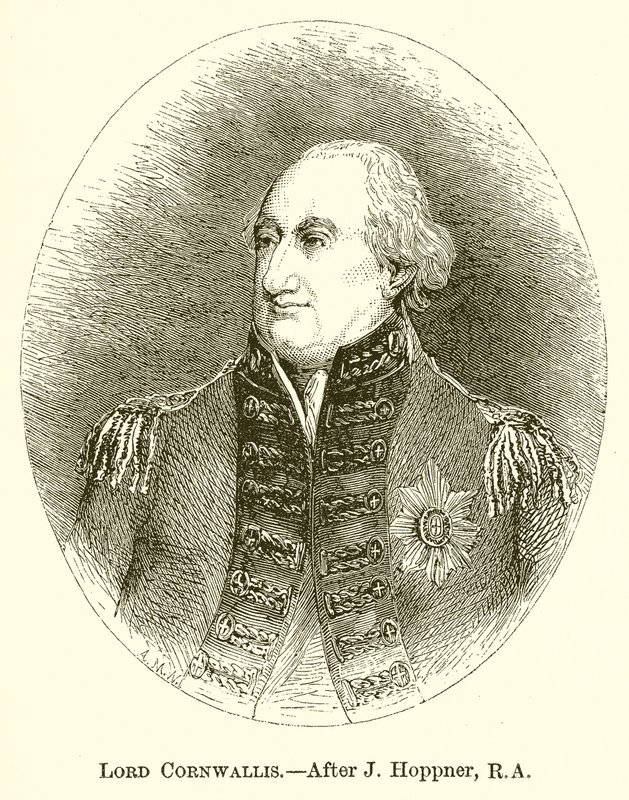 Lord Cornwallis alkotó: English School