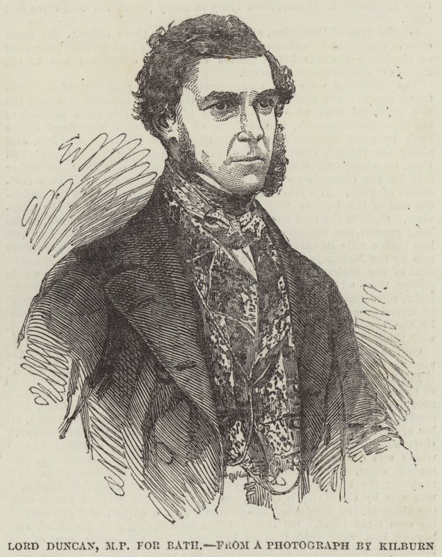 Lord Duncan, Bath képviselője (metszet) alkotó: English School