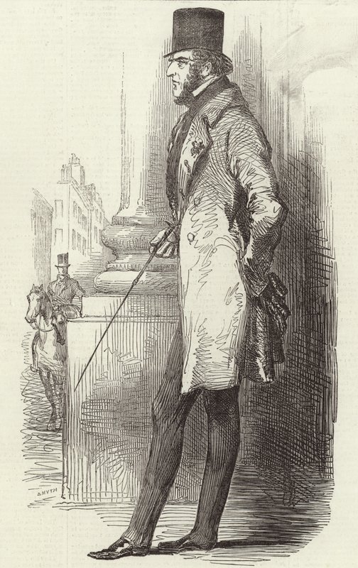 Lord George Bentinck (metszet) alkotó: English School