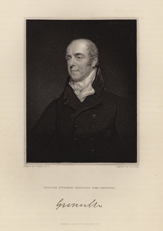 Lord Grenville alkotó: English School