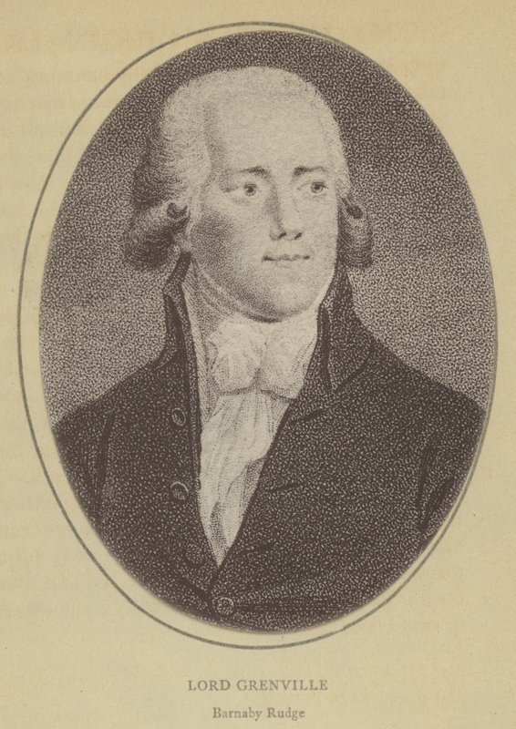 Lord Grenville, Barnaby Rudge (litho) alkotó: English School