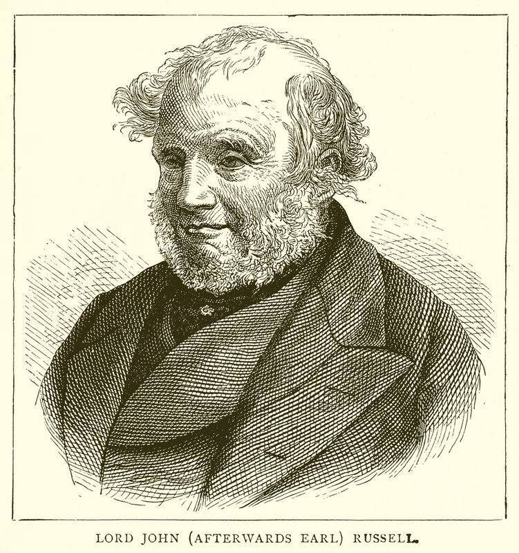 Lord John (majd Earl) Russell alkotó: English School