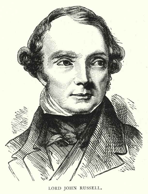 Lord John Russell (metszet) alkotó: English School