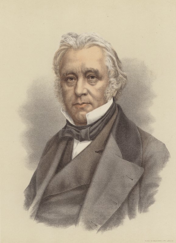 Lord Macaulay, brit történész és politikus (színes lithó) alkotó: English School