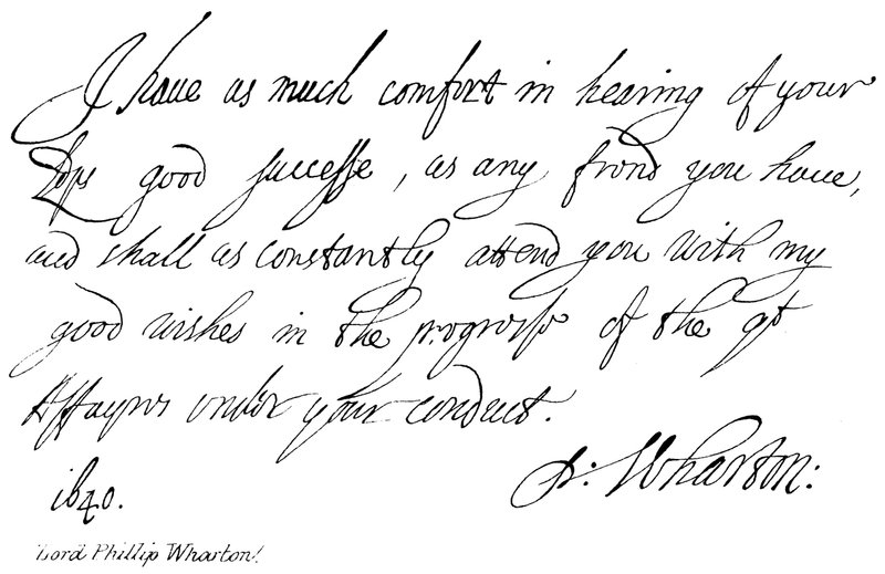 Lord Phillip Wharton alkotó: English School