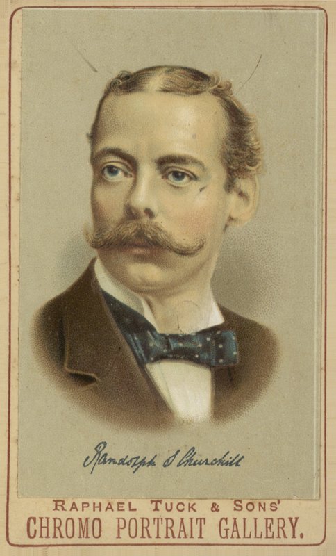 Lord Randolph Churchill alkotó: English School