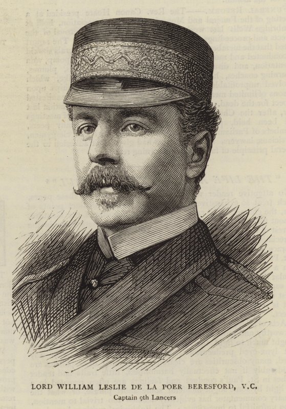 Lord William Leslie de la Poer Beresford, VC (metszet) alkotó: English School