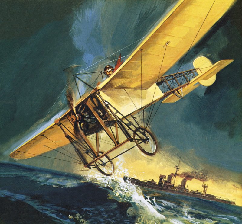 Louis Bleriot, a repülés úttörője alkotó: English School