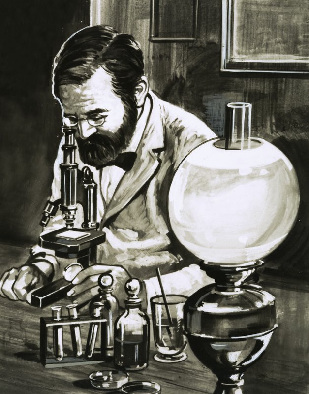 Louis Pasteur alkotó: English School