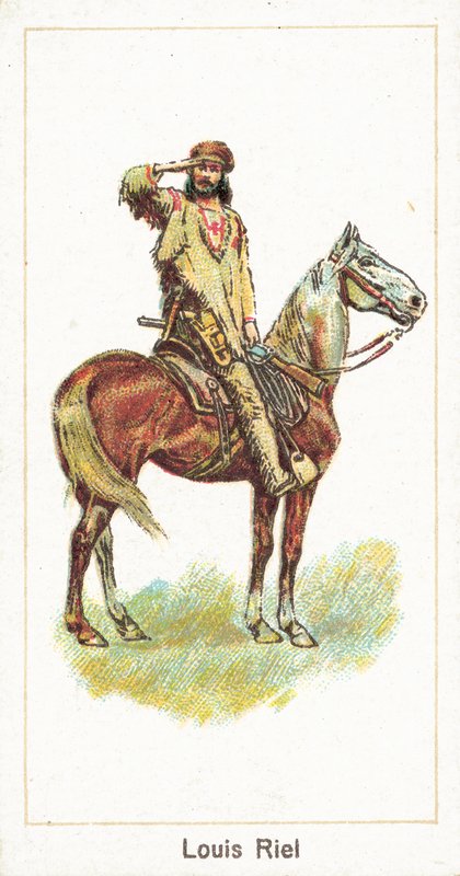 Louis Riel (chromolitho) alkotó: English School