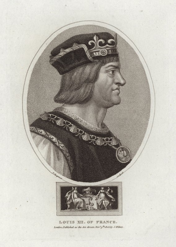 XII. Lajos francia alkotó: English School