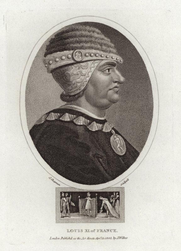 XI. Lajos francia alkotó: English School