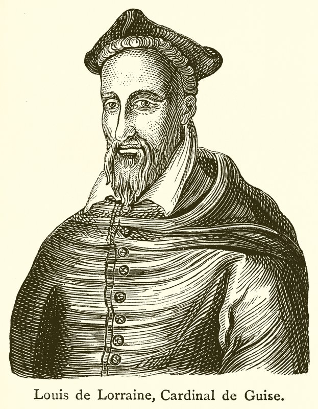 Lotaringiai Lajos, Guise bíborosa alkotó: English School