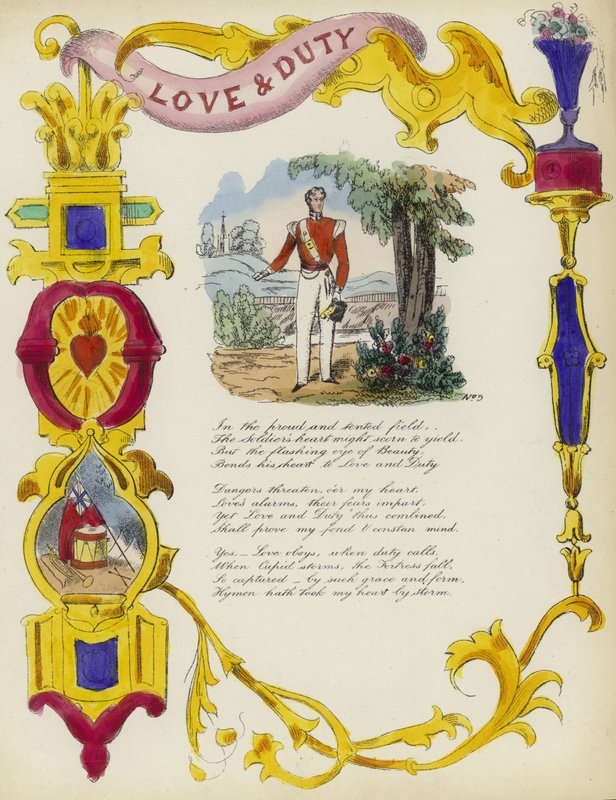 Love & Duty, Brit Valentin-kártya alkotó: English School