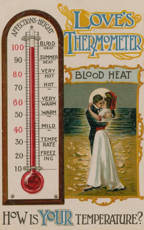 Loves Thermometer - Hows Your Temperature?, 1913 alkotó: English School