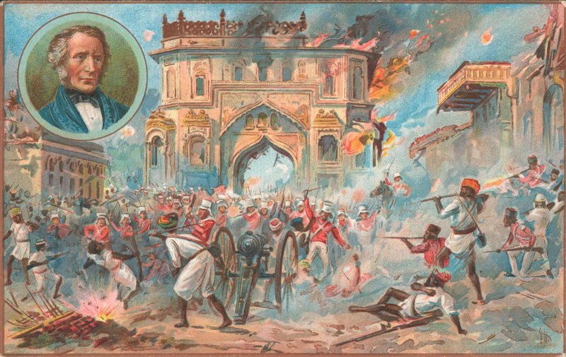 Lucknow, indiai lázadás, 1857 alkotó: English School