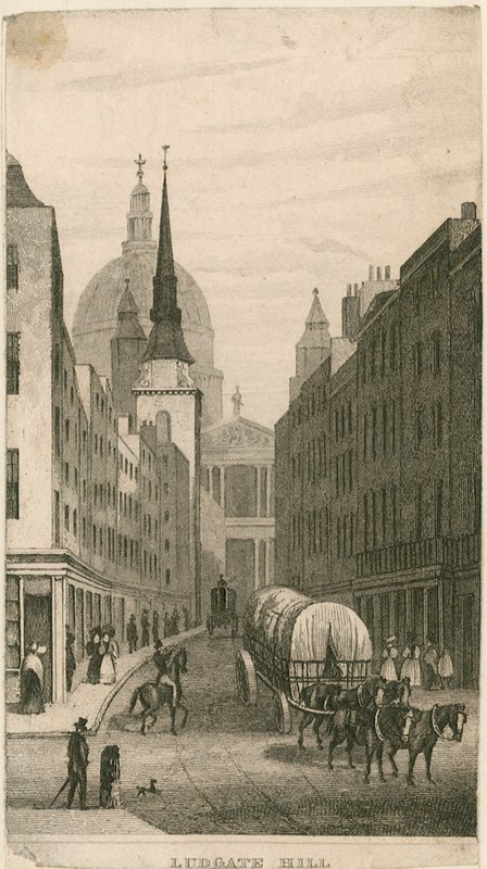 Ludgate Hill alkotó: English School