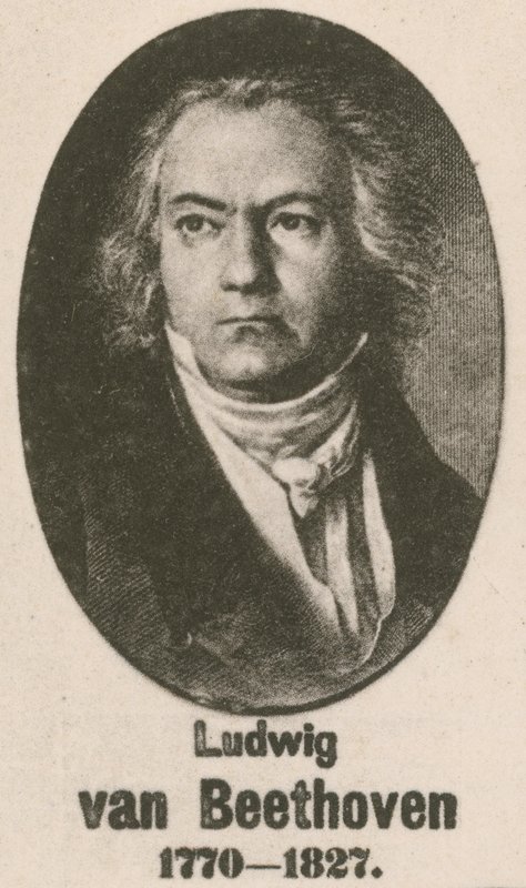 Ludwig van Beethoven (metszet) alkotó: English School