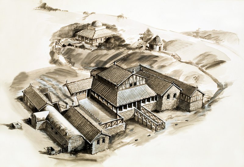 Lullingstone villa, egy római villa alkotó: English School