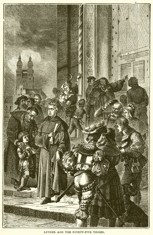 Luther és a kilencvenöt tézis alkotó: English School
