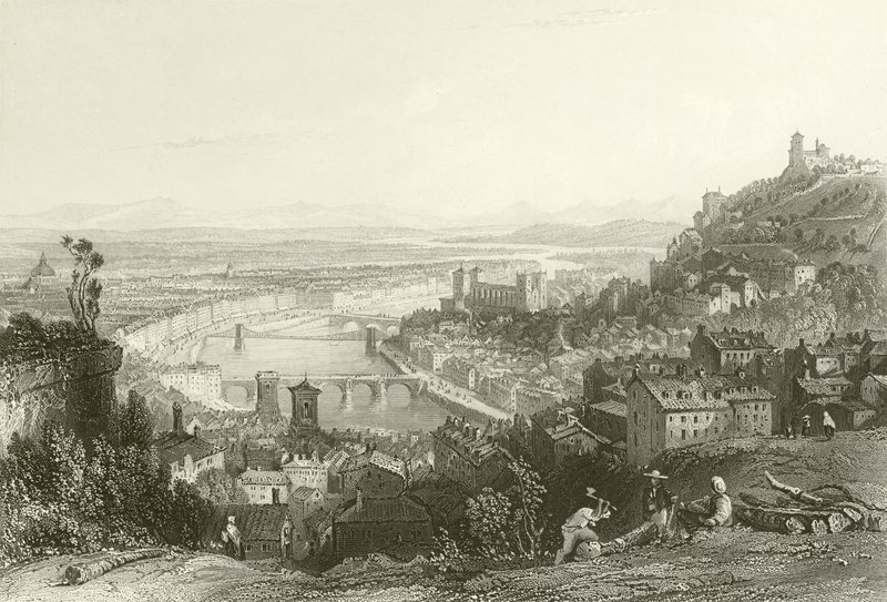 Lyons, a La Croix Rousse-ból alkotó: English School