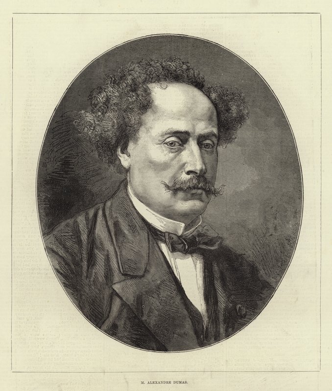 Alexandre Dumas úr (metszet) alkotó: English School