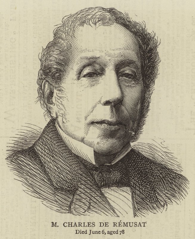 M Charles de Remusat (metszet) alkotó: English School