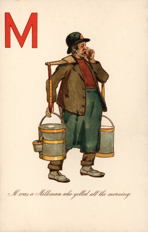 M, Milkman alkotó: English School