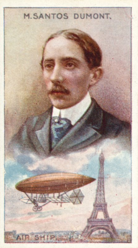M Santos Dumont, léghajó alkotó: English School