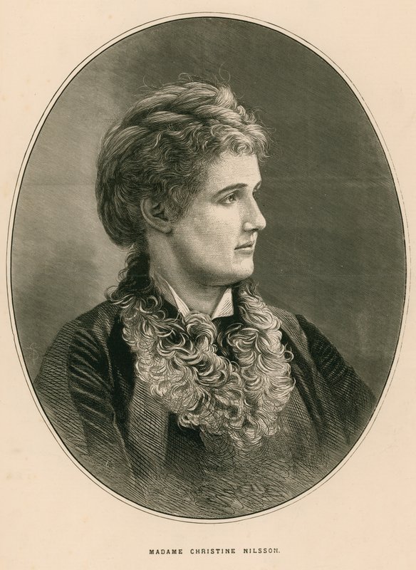 Madam Christine Nilsson (Christina Nillson, Casa Miranda grófnője) alkotó: English School