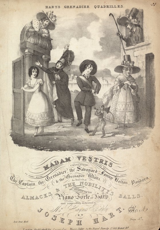Madam Vestris alkotó: English School