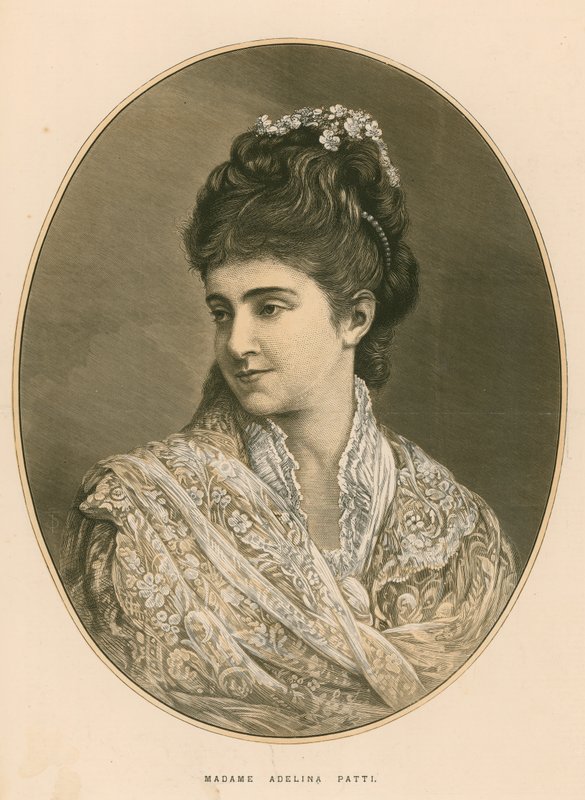 Madame Adelina Patti, operaénekesnő alkotó: English School