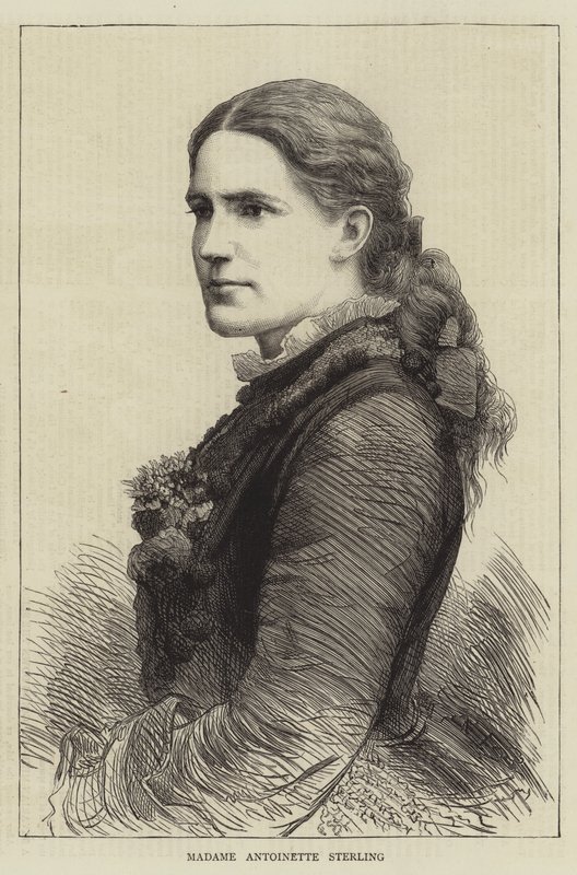 Madame Antoinette Sterling (metszet) alkotó: English School