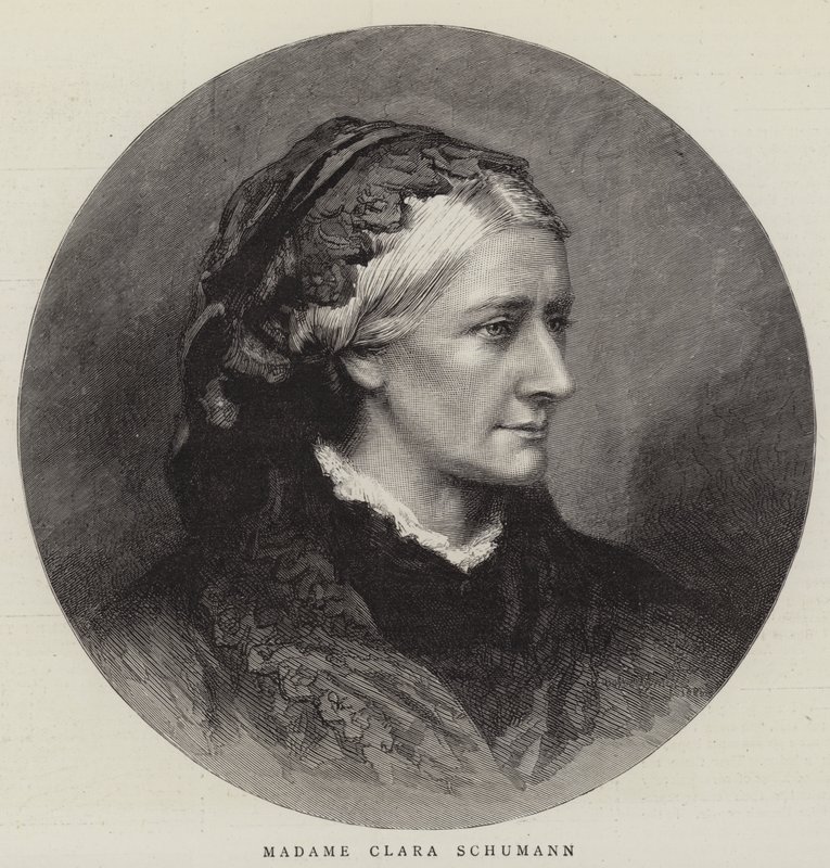 Madame Clara Schumann (metszet) alkotó: English School