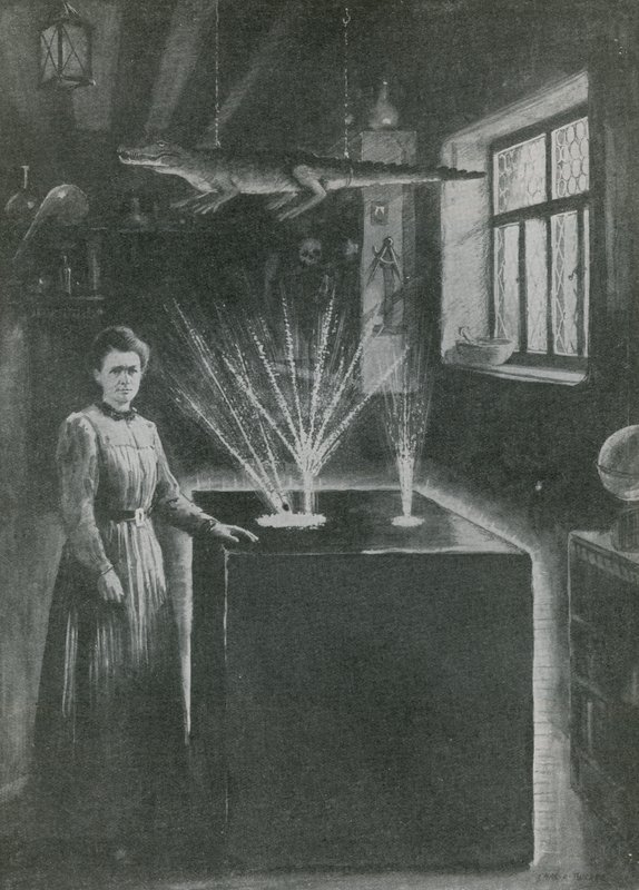 Madame Curie, a modern alkimista alkotó: English School
