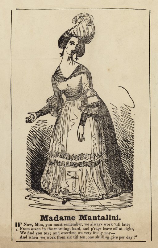 Madame Mantalini Nicholas Nicklebytől alkotó: English School