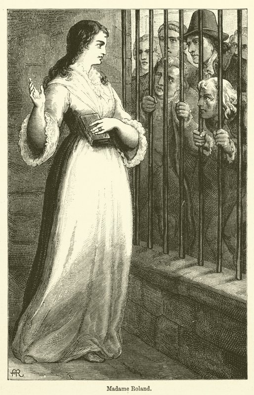 Madame Roland (metszet) alkotó: English School