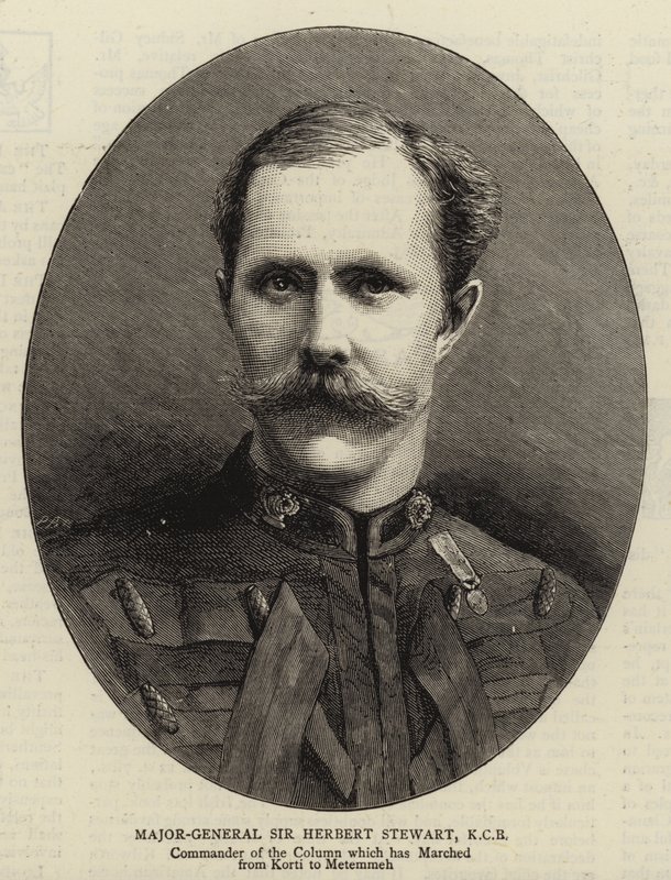 Sir Herbert Stewart vezérőrnagy, KCB (metszet) alkotó: English School