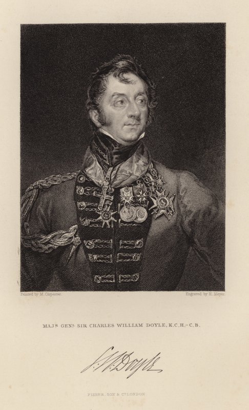 Sir Charles William Doyle vezérőrnagy alkotó: English School