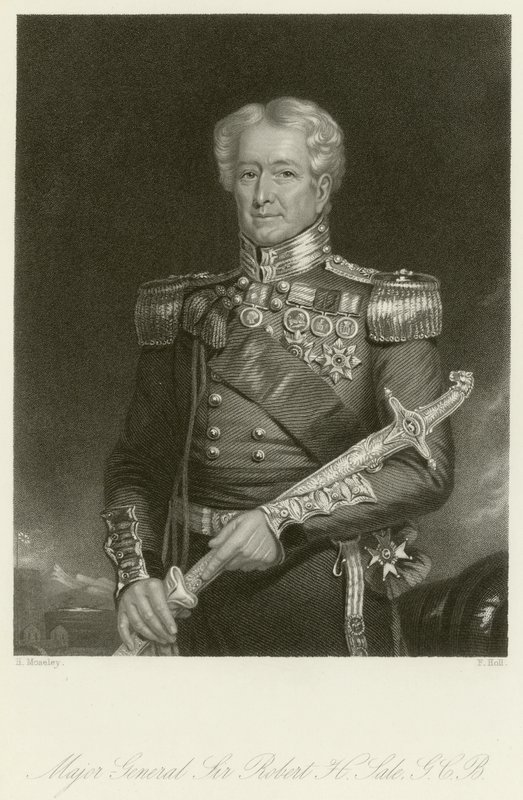 Sir Robert H Sale vezérőrnagy alkotó: English School