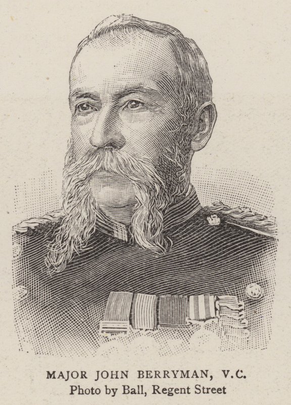 John Barryman őrnagy, VC (metszet) alkotó: English School