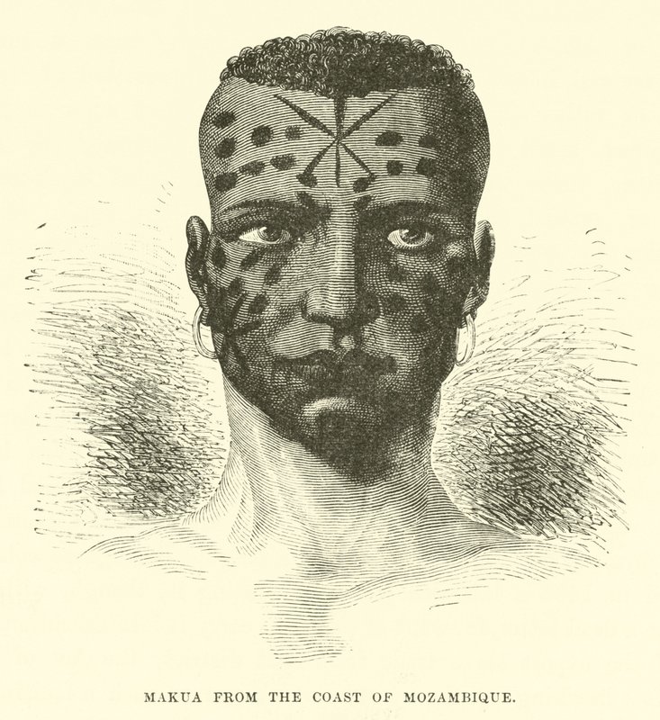 Makua Mozambik partjairól alkotó: English School
