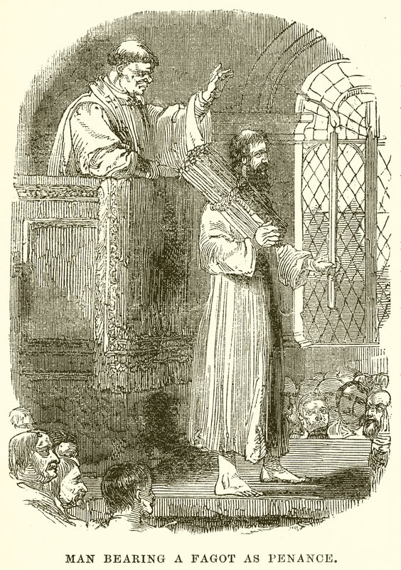 Bűnbánatot hordozó férfi alkotó: English School