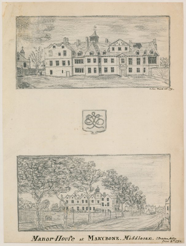 Manor House Marylebone-ban, Londonban alkotó: English School